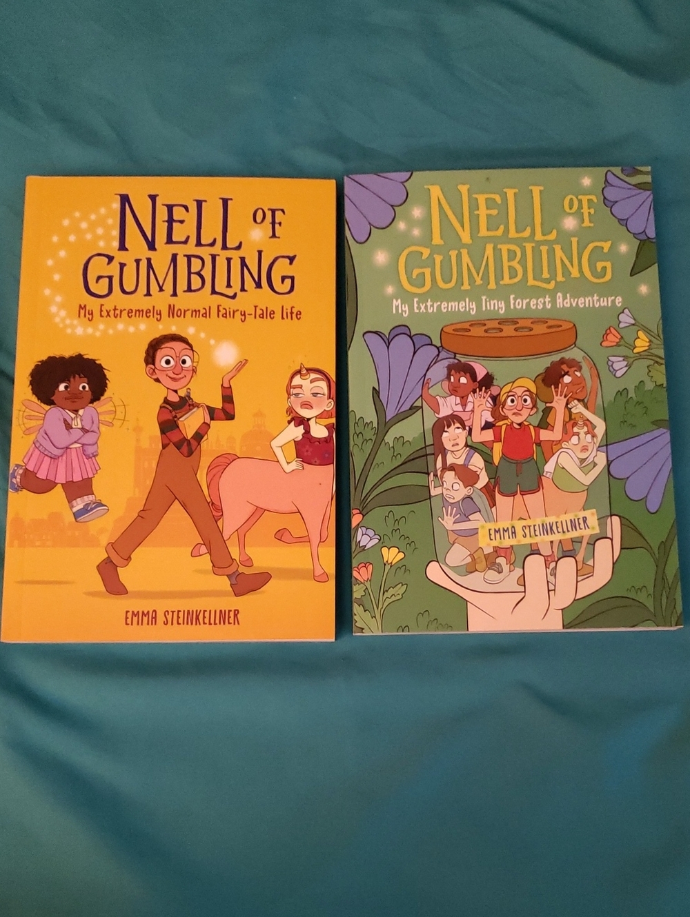 Nell of Gumbling Middle Grade Graphic Novels Book Bundle.New. Emma Steinkellner.